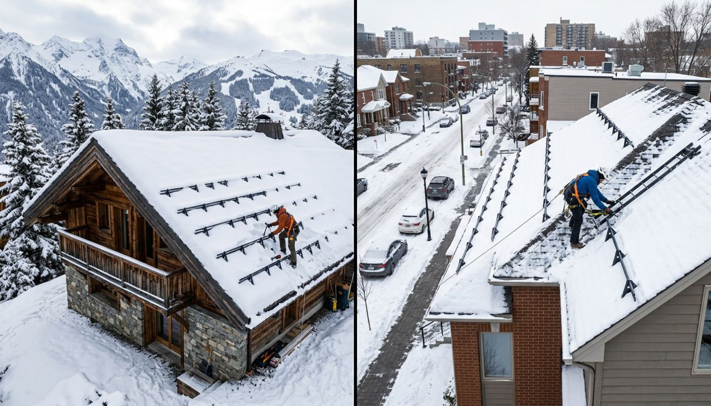 Wie beeinflussen regionale Klimaunterschiede die Notwendigkeit von Schneefanggittern?